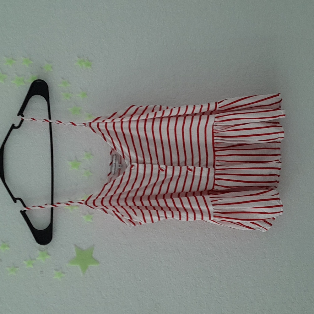 Cupcake and Cashmere stripped babydolls top